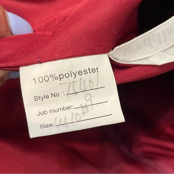 Maroon Chic  High Low Lace Dress - Picture 6 of 15